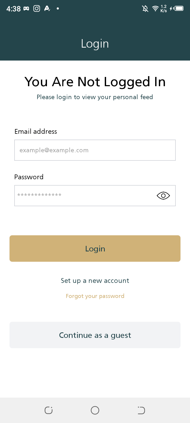 BRANDS mobile app screen 4