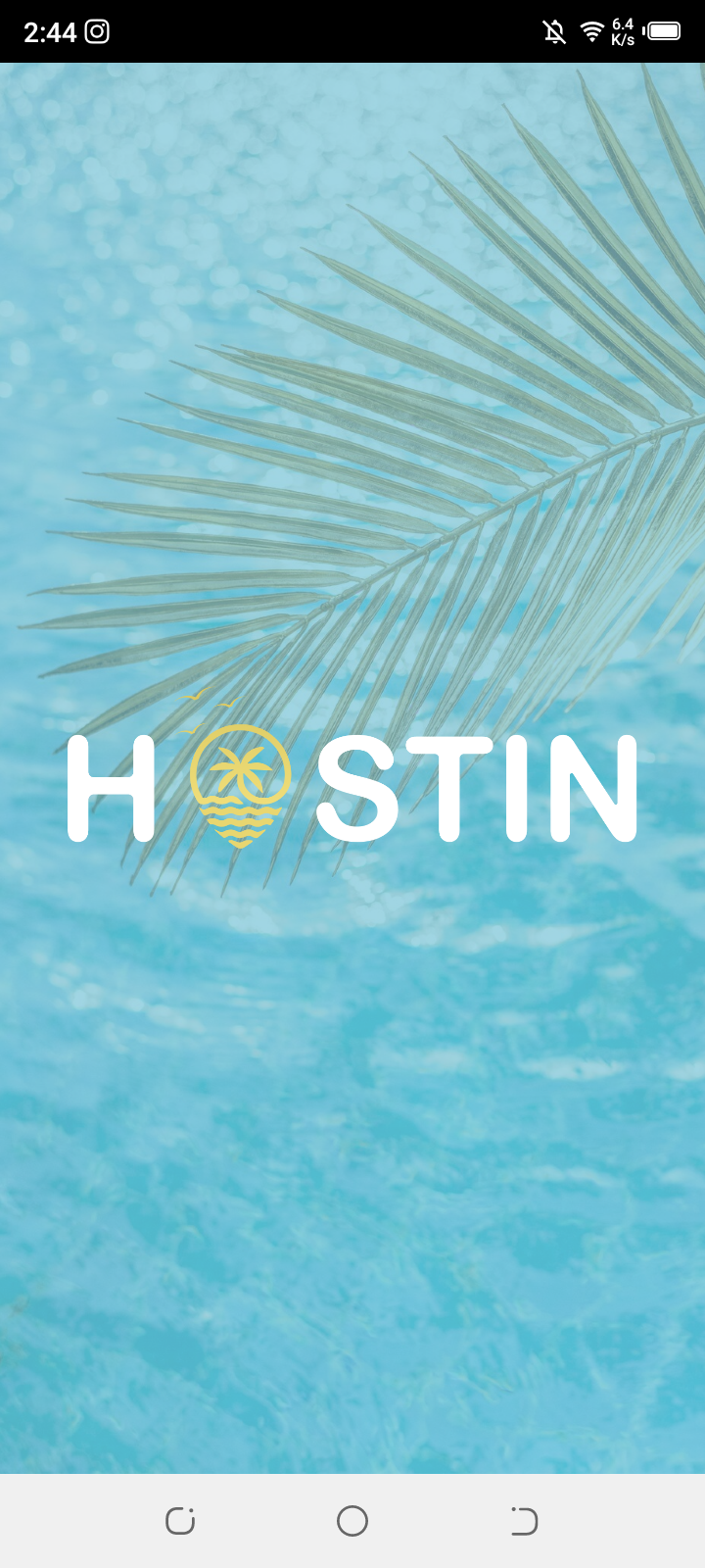 HostIn mobile app screen 2