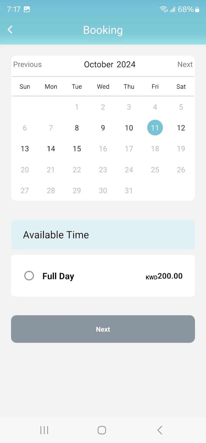 HostIn mobile app screen 11