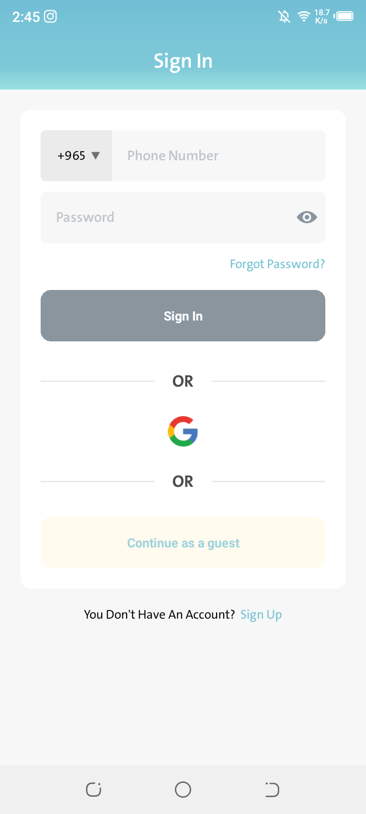 HostIn mobile app screen 5