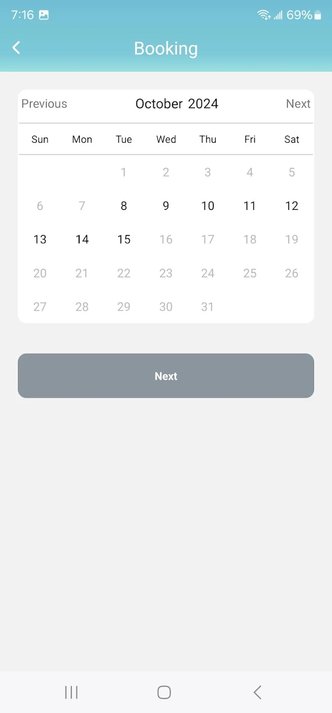 HostIn mobile app screen 10