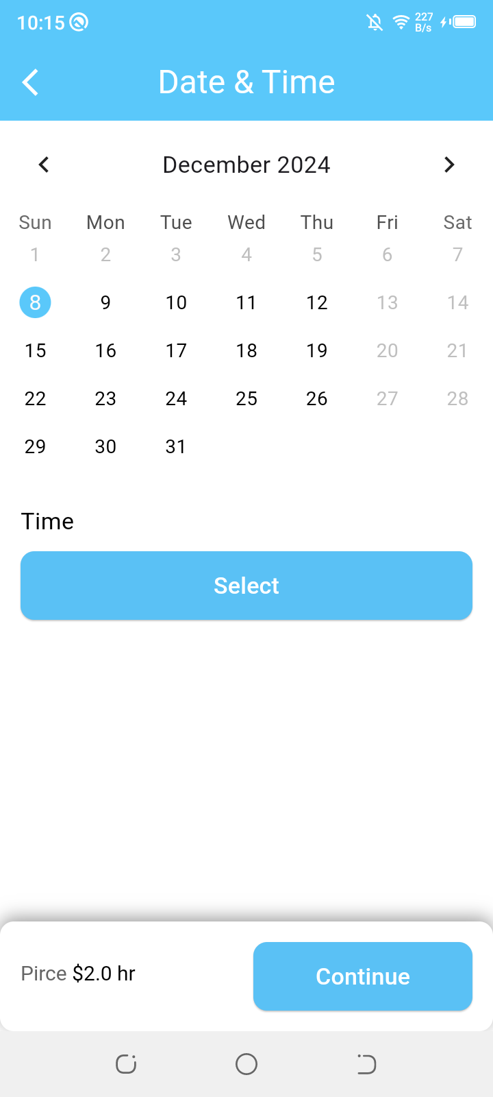 SwiftSpot mobile app screen 18